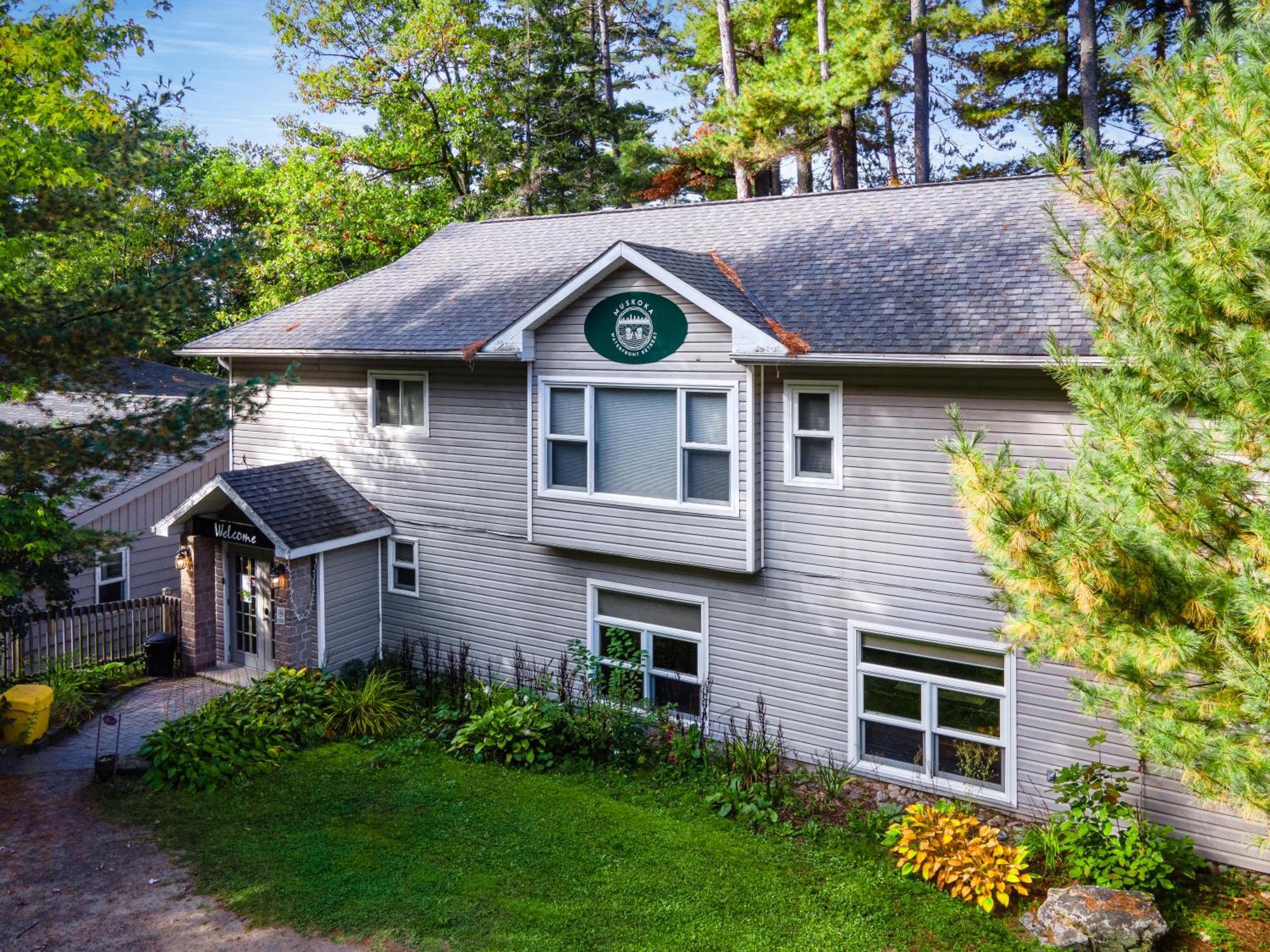 Vila Muskoka Waterfront Retreat Dwight Exteriér fotografie