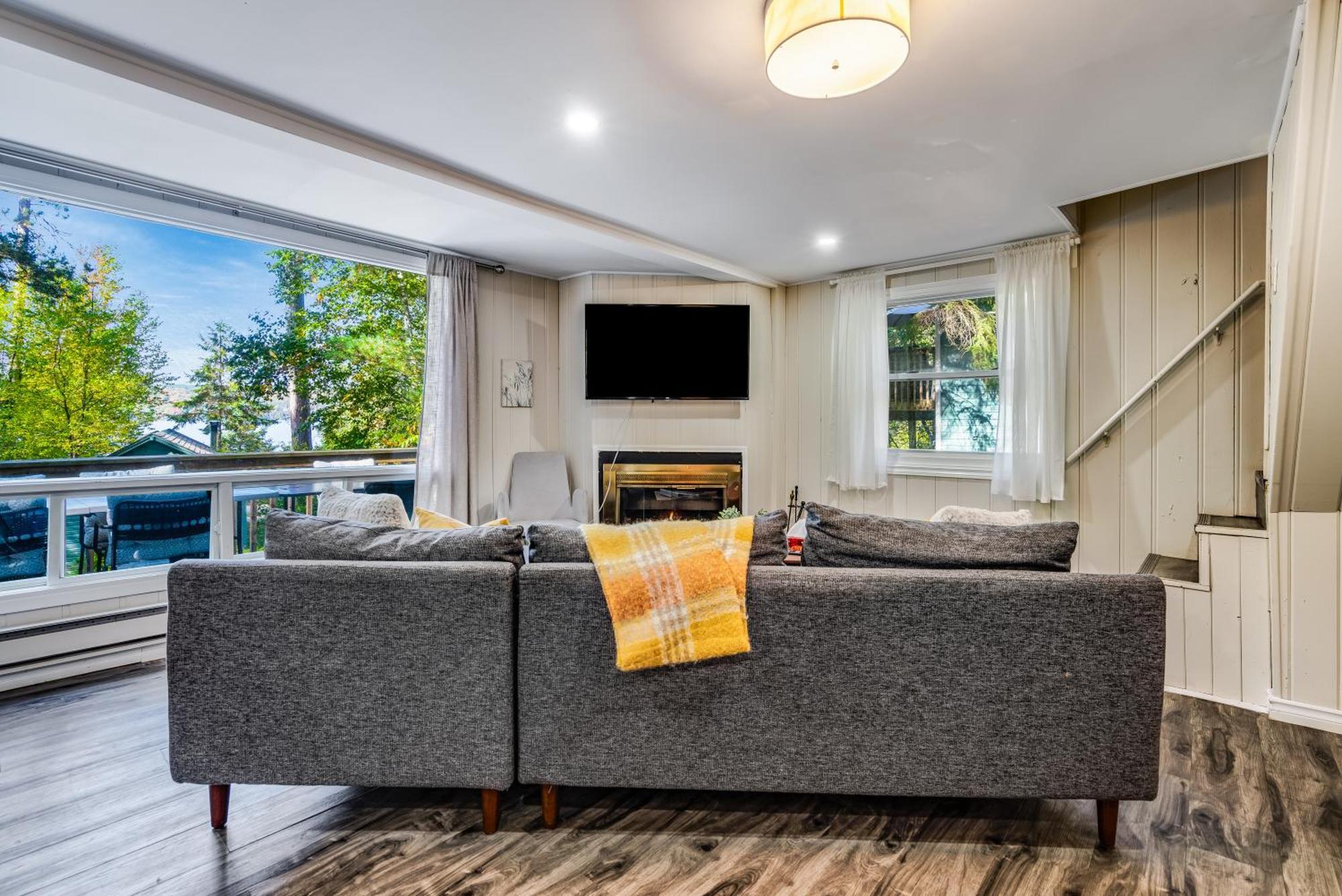 Vila Muskoka Waterfront Retreat Dwight Exteriér fotografie